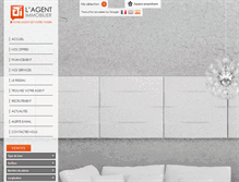 Tablet Screenshot of lagentimmobilier.fr